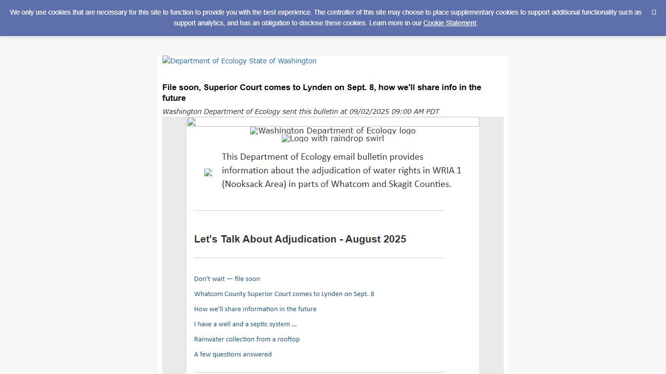File soon, Superior Court comes to Lynden on Sept. 8, how we'll share info in the future